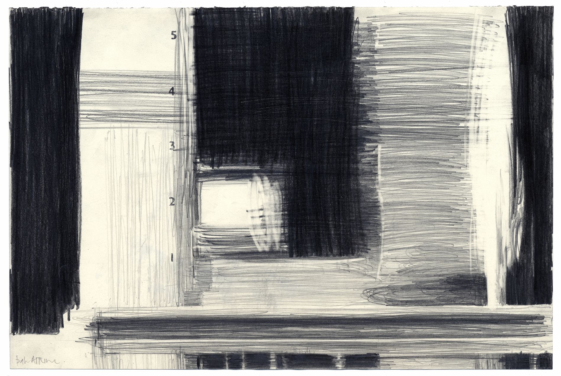 towers floating at night